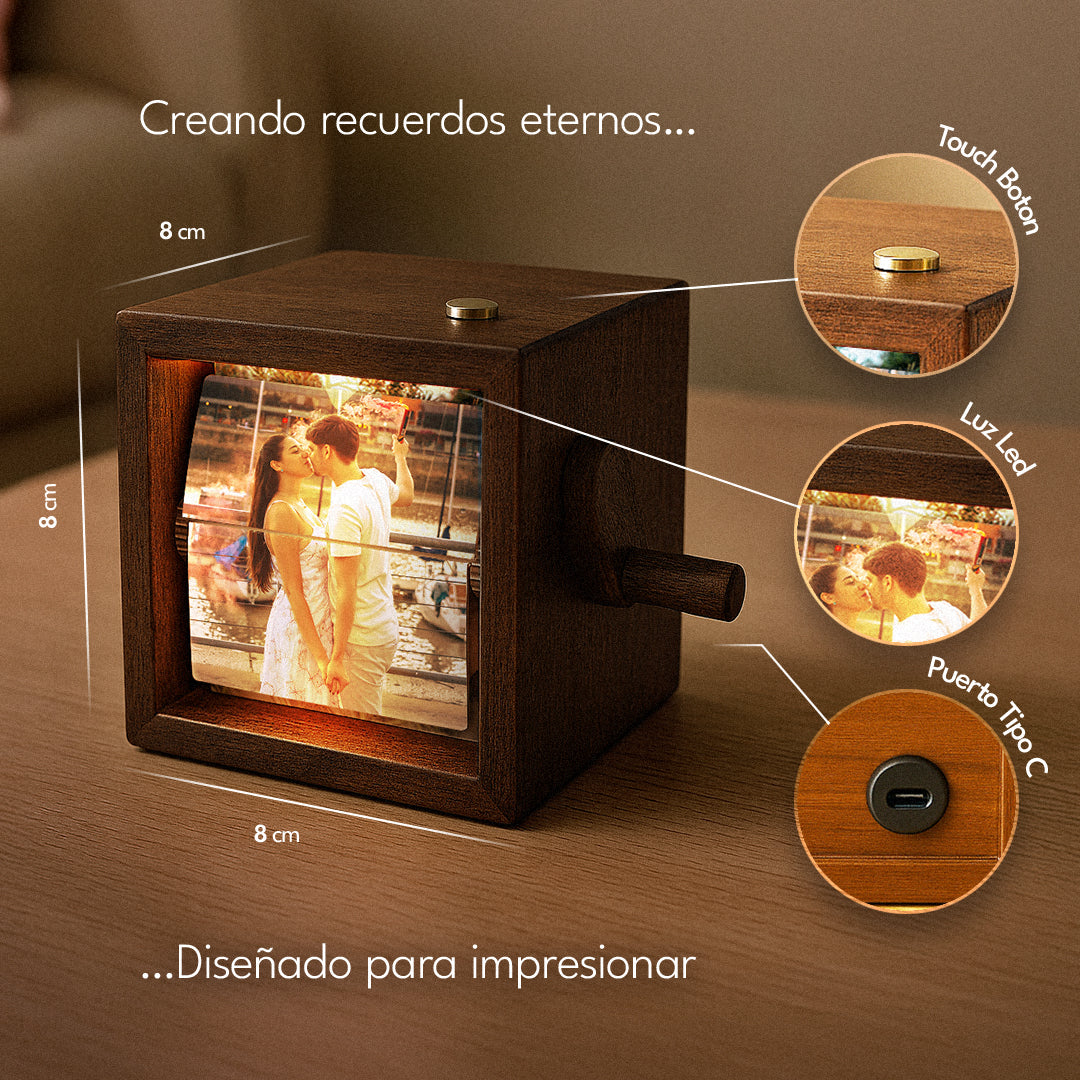 Caja de fotos personalizada